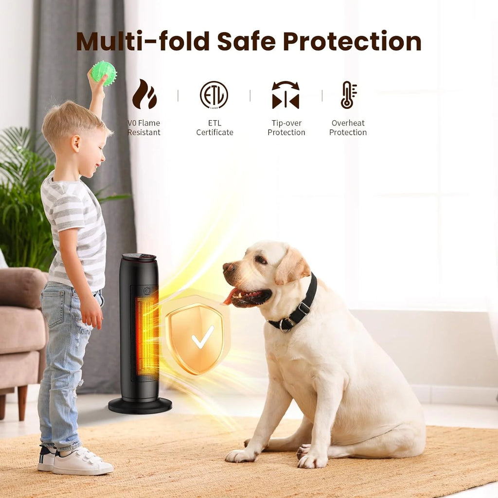 1500W Fast Heating Ceramic Space Heater E266473