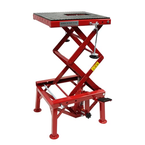 300 LBS Capacity Steel Motorcycle Lift Jack K469