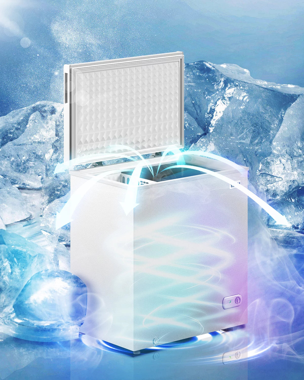 5.0 Cu ft Chest Freezer with Removable Basket S18704