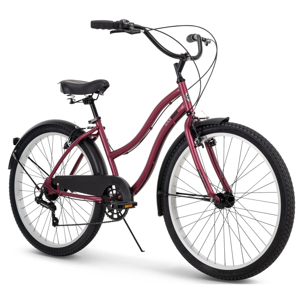 Pink 26-inch 7-speed Cruiser Bike U38311