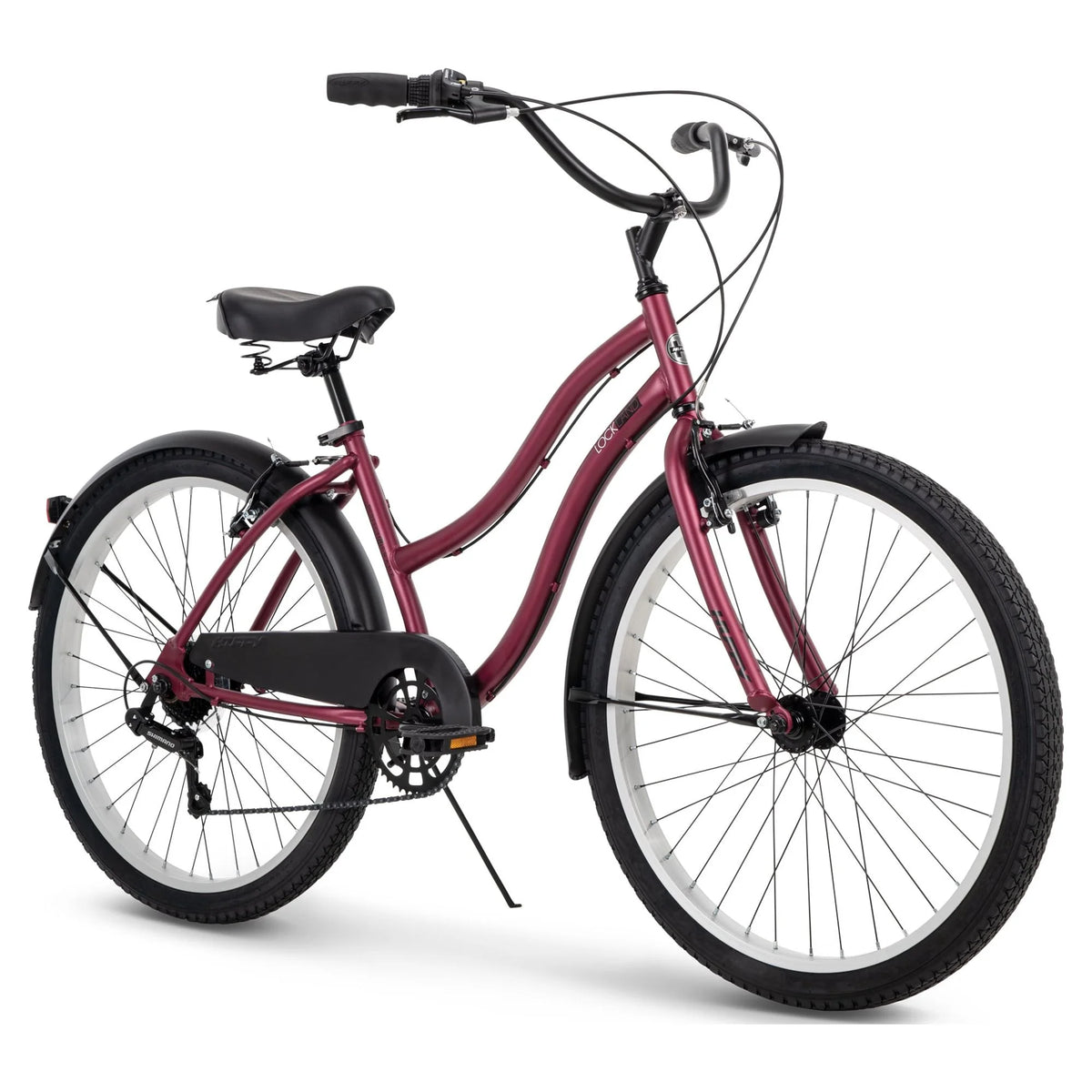 Pink 26-inch 7-speed Cruiser Bike U38311