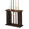 Wooden Billiards Cue Rack Stand Holds 16 Cues C6957