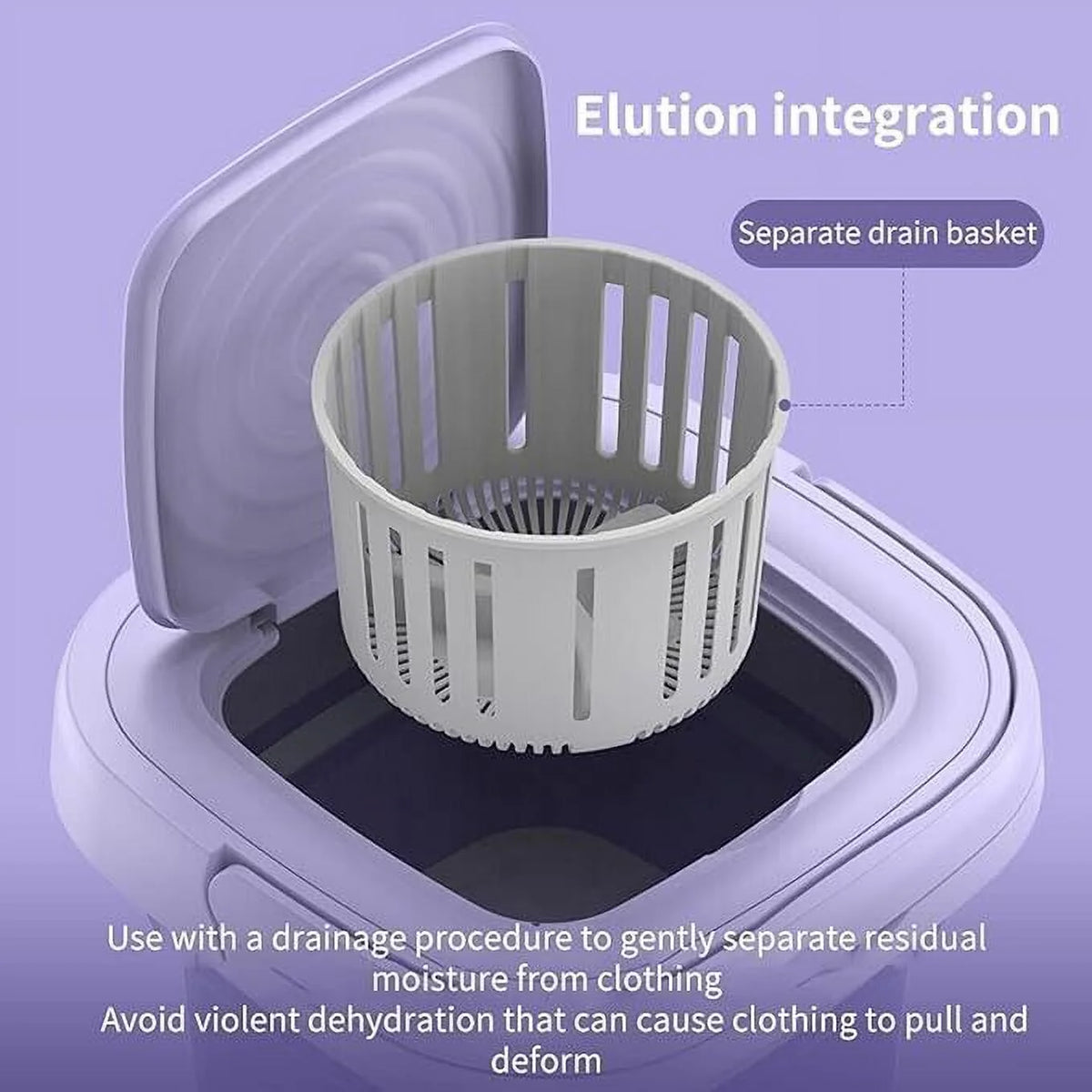 Portable Mini Washing Machine and Spin Dryer S49536