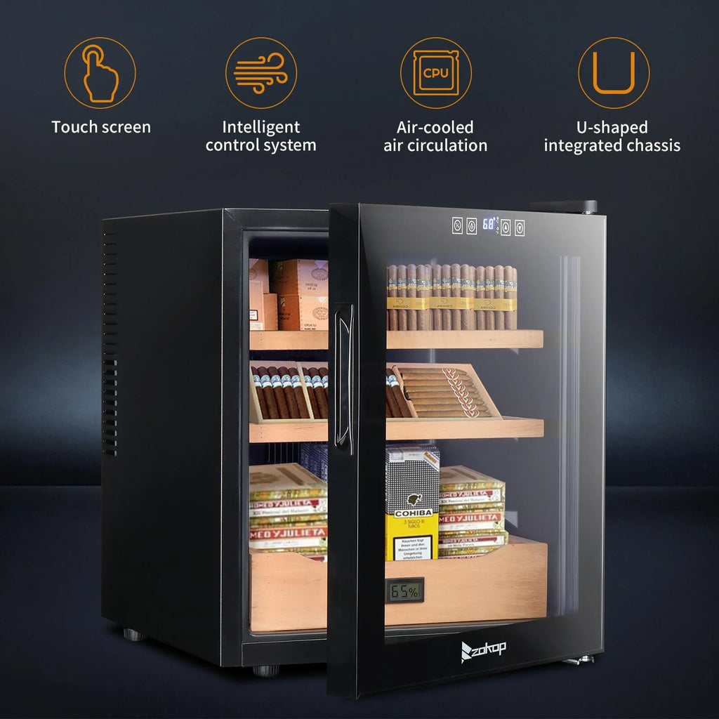 50L Electric Cigar Humidor with Cooling and Heating Q113