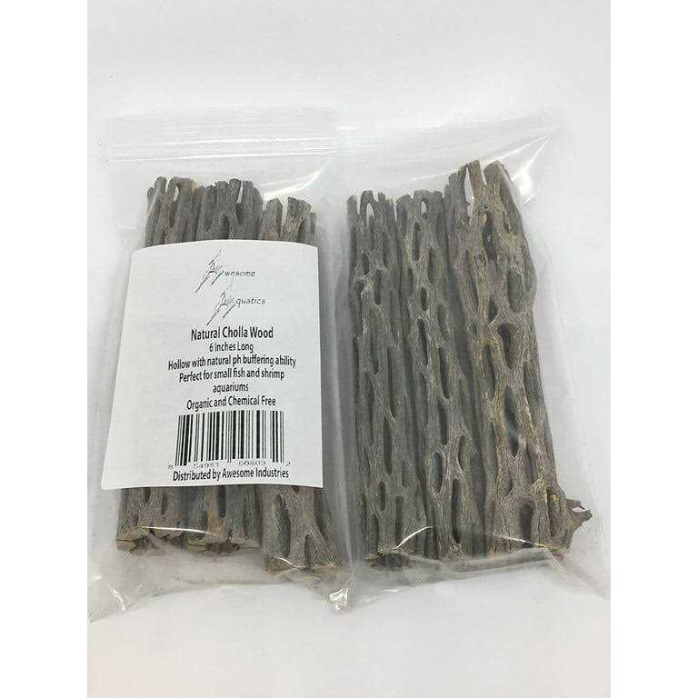 Natural Cholla Wood 3 Pieces Aquarium Decoration M9894