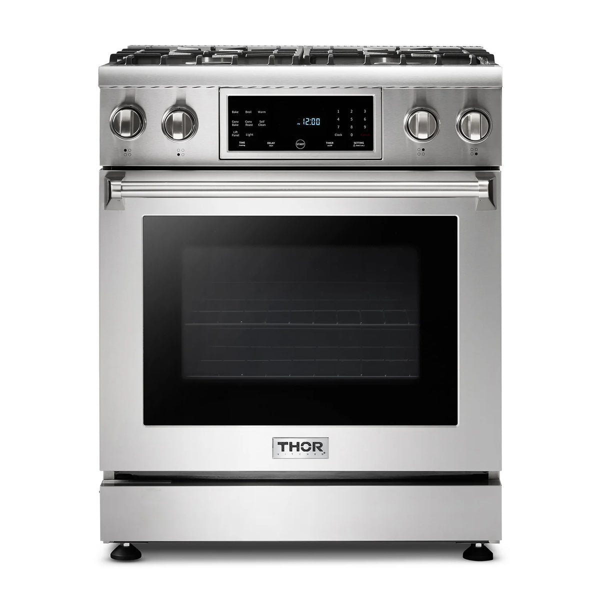30 In. 4.6 cu. ft. Self-Clean Propane Gas Range Stainless Steel H861075