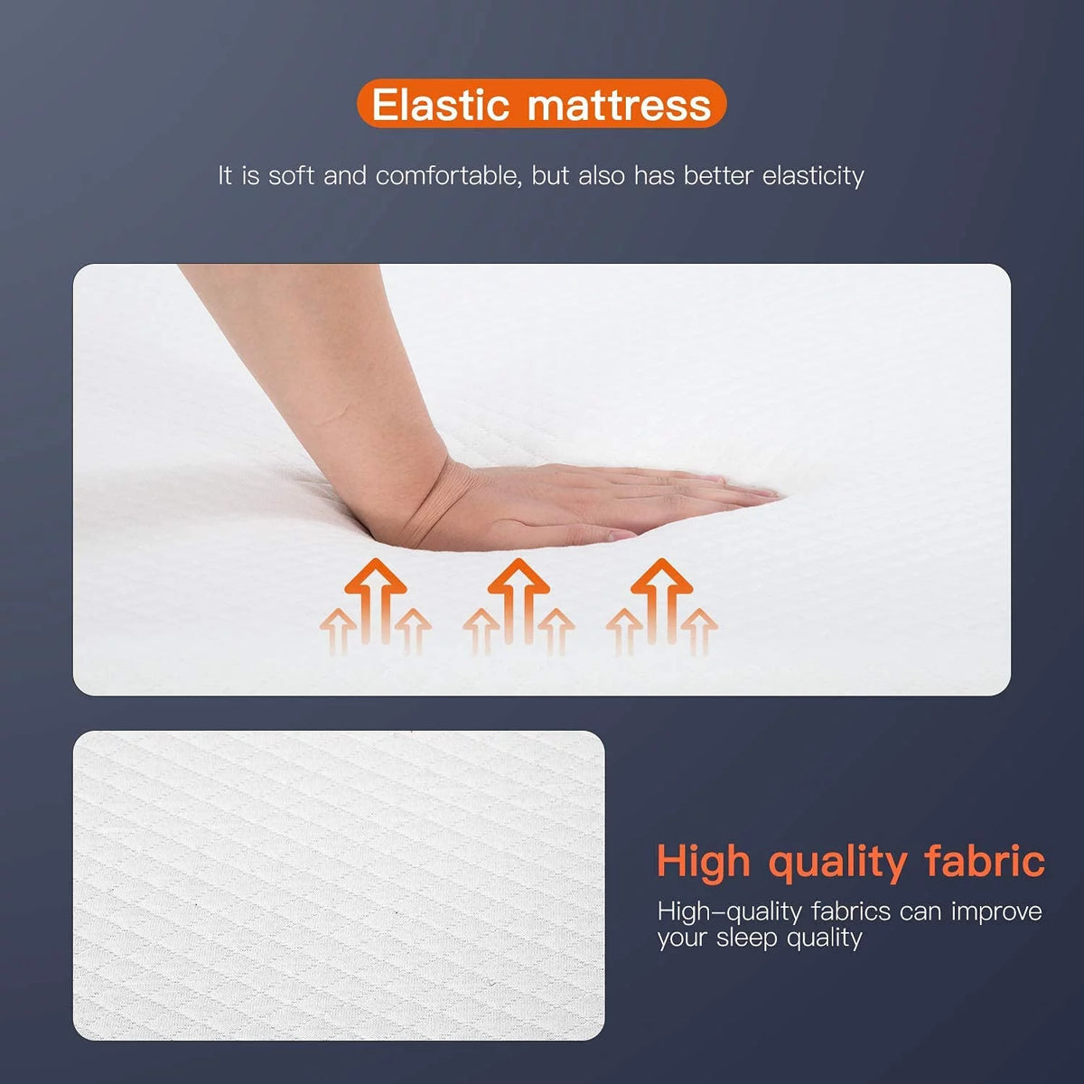 8 inch Twin Size Memory Foam Mattress J5687