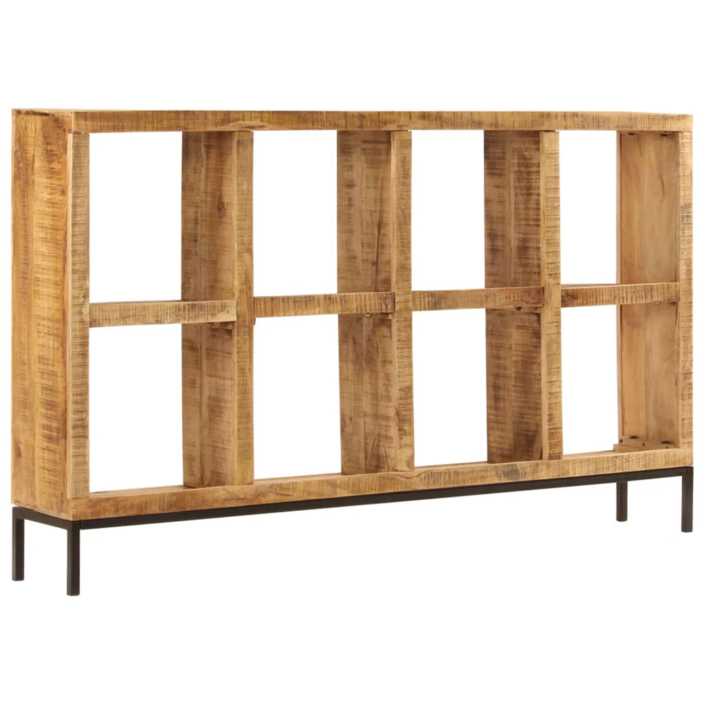 Wooden Sideboard with 8 Storage Compartments Mango Wood Console Table W202330