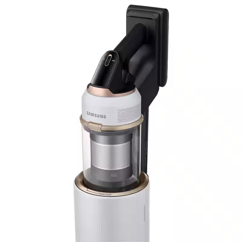Cordless Stick Vacuum with Clean Station in Misty White G720459