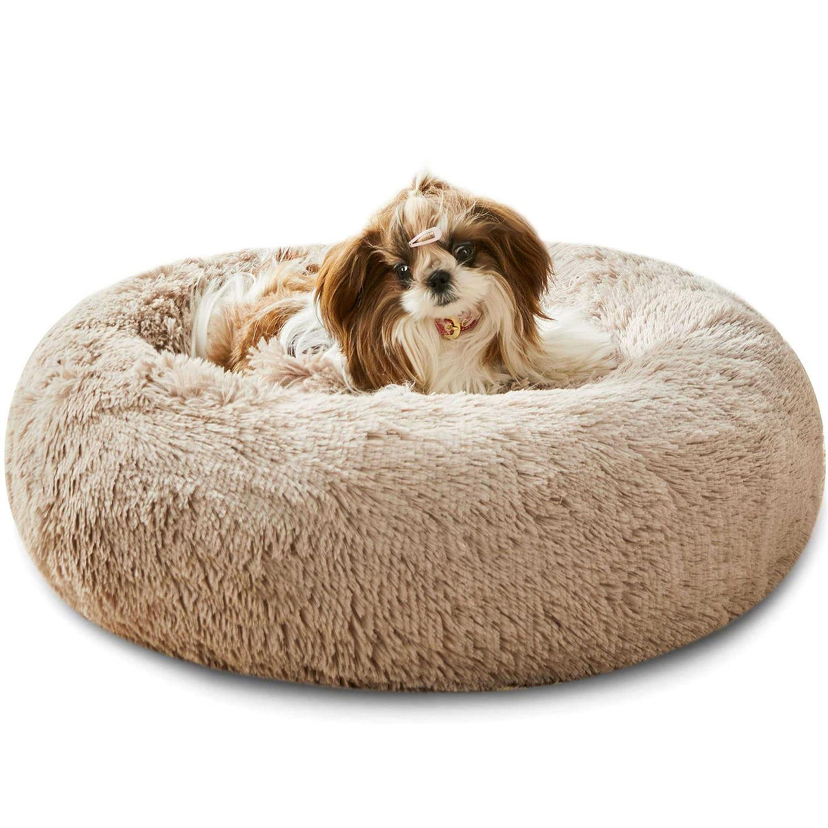 Faux Fur Dog Bed & Cat Bed N590