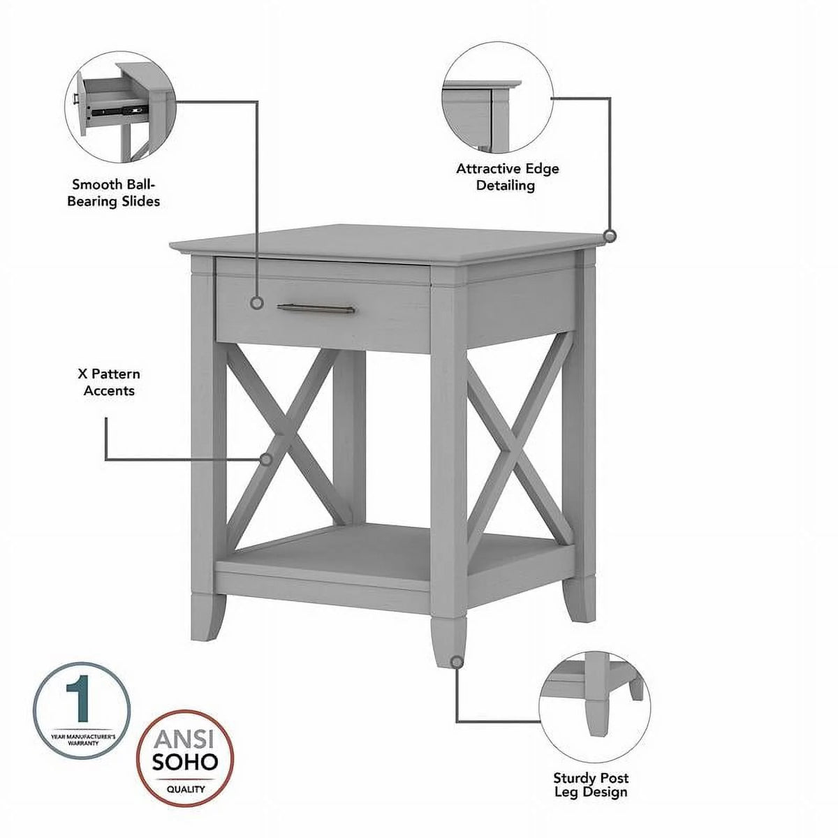 Coffee Table with End Tables S6759